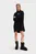 Женское черное платье sweat hoodie