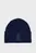 Мужская темно-синяя шерстяная шапка TH CREST WOOL BEANIE