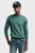 Мужской зеленый джемпер CLASSIC COTTON C-NECK
