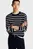 Мужской джемпер в полоску CLASSIC COTTON CABLE CREW NECK