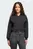 Детская черная спортивная кофта FUTURE ICONS 3 STRIPES FULL ZIP