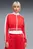 Женская красная спортивная кофта T7 Cropped Track Jacket Women