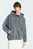 Чоловіче сіре худі ADIDAS ORIGINALS WASHED GRAPHICS ZIP-THRU
