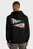 Мужское черное худи TJM REG UNI FLAG TIGER HOODIE