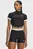Женская черная спортивная кофта UA HeatGear Novelty SS FZ
