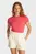Женская коралловая футболка TJW SLIM TONAL LINEAR