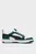 Зеленые кожаные сникерсы Rebound V6 Low Sneakers