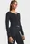 Жіночий чорний лонгслів UA Train Seamless LS