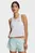 Женская белая майка Tech Sport Mesh Crop Tank