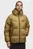 Мужской горчичный пуховик Hooded Down Puffer Jacket Men