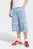 Чоловічі блакитні джинсові шорти з візерунком COCA COLA CLASSIC SPORT DENIM SHORT