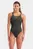 Женский оливковый купальник TEAM SWIMSUIT SWIM PRO SOLID