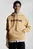 Мужское бежевое худи MONOTYPE EMBRO HOODIE