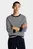 Мужской темно-синий джемпер в полоску DC COTTON LYOCELL CREWNECK