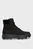 Женские черные кожаные ботинки Noxer Boot Mid W