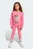 Детский розовый комплект одежды (свитшот, тайтсы) adidas Disney Minnie Mouse Kids