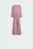 Дитячий рожевий спортивний костюм (світшот, штани) LOOSE CREW Top & WIDE LEG PANTS