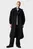 Мужской черный плащ TECHNICAL LONG JACKET