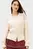 Женский белый шерстяной кардиган TOMMY GIRL PREPPY CABLE