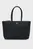 Жіноча чорна сумка LOGOTAPE TOTE