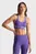 Жіночий фіолетовий топ adidas by Stella McCartney TruePace High Support