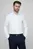 Мужская белая рубашка SLIM FIT