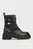 Жіночі чорні черевики TJW CHUNKY COMBAT BOOT