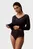 Жіночі чорні трусики BIKINI