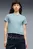 Жіноча блакитна футболка Essentials Elevated Logo Tee Women