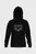 Чоловіче чорне худі BRUSHED SWEAT LOGO