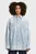Жіноча джинсова сорочка у смужку Maxi overshirt