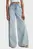 Женские голубые джинсы WIDE LEG