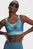 Жіночий блакитний топ UA Infinity High 2.0 Bra