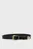 Женский черный кожаный ремень END TIP BUCKLE 30MM