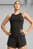 Женская черная майка RUN CLOUDSPUN Running Tank Top Women