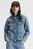 Женская синяя джинсовая куртка DENIM JACKET