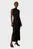 Жіноча чорна сукня CRINKLE JERSEY ANKLE DRESS