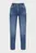 Женские синие джинсы straight shank denim