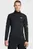 Чоловічий чорний лонгслів UA Core+ Tech 1/4 Zip