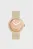 Женские золотистые часы O clock