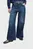 Женские синие джинсы wide leg