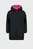 Дитяча чорна куртка COAT FIX HOOD TAFFETA