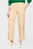 Женские бежевые брюки COTTON LINEN SLIM STRAIGHT