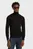 Чоловічий чорний вовняний гольф Premium core turtle knit