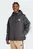 Чоловіча чорна куртка Essentials CLIMAWARM 3-Stripes Insulated Hooded