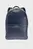 Чоловічий синій шкіряний рюкзак Belmont Backpack