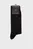 Мужские черные носки (2 пары) TH MEN SMALL STRIPE SOCK