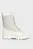 Женские бежевые ботинки CHUNKY COMBAT LACEUP BOOT RUB
