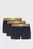Мужские темно-синие боксеры (3 шт) 3P TRUNK METALLIC WB