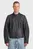 Чоловіча темно-сіра шкіряна куртка Leather Blouson